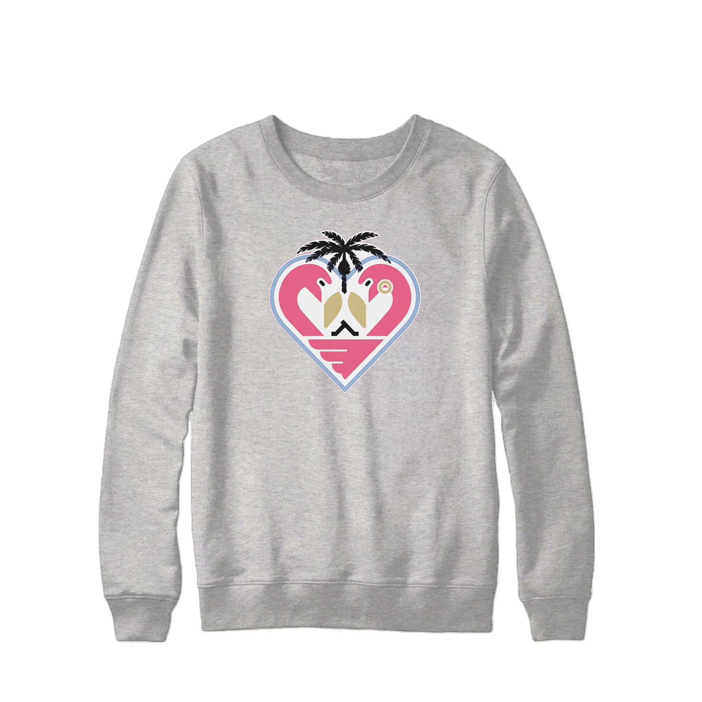 Flamingos Crewneck Sweater