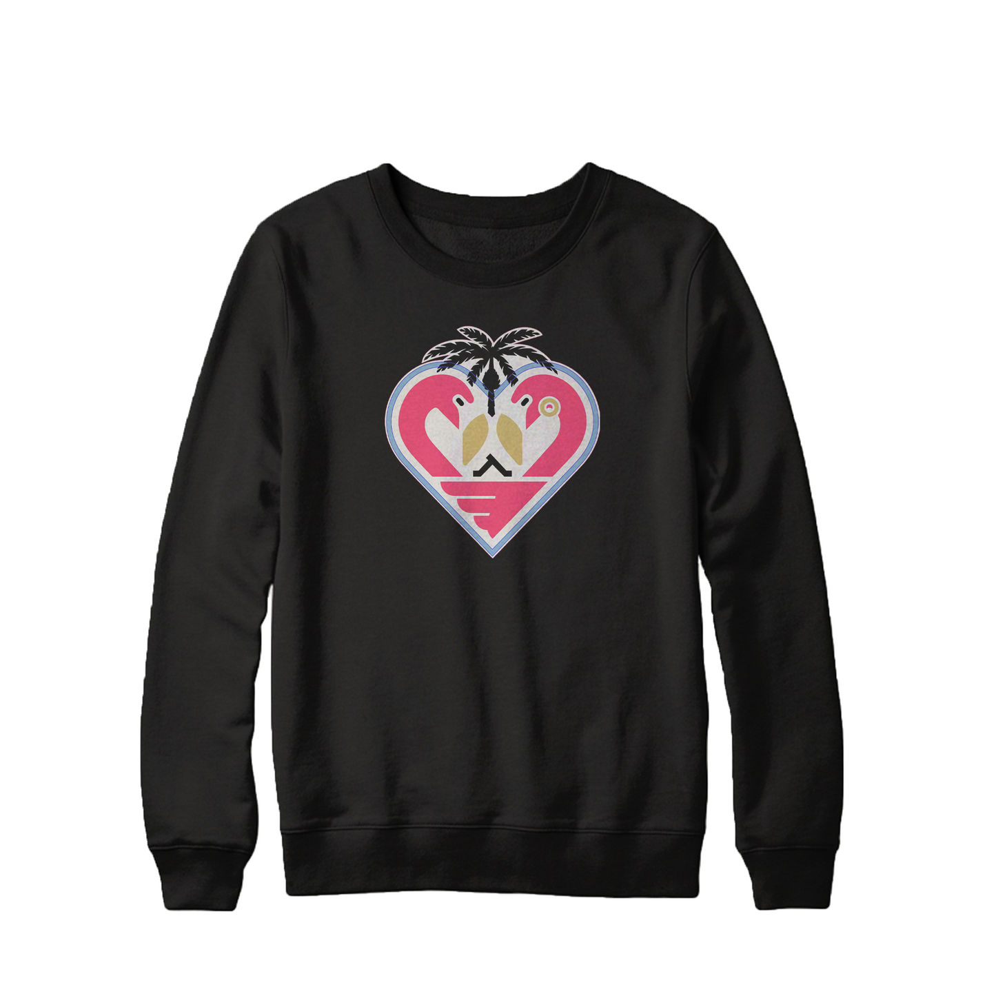 Flamingos Crewneck Sweater