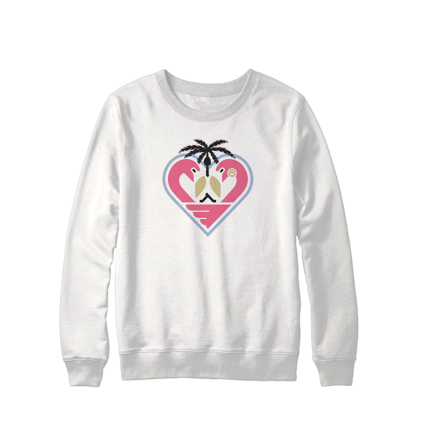 Flamingos Crewneck Sweater